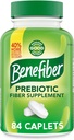 Benefiber Prebiotic Fiber Supplement Caplets, 84 Conde