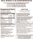 Alkaline Herb Shop Sea Moss y Bladderwrack Suplemento 90 cápsulas