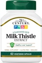 21st Century Vitamins Thistle Extract Veg Capsules, 60 Cuenta (21338)