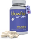 Blowfish Wingman tóxico se siente mejor después de beber con DHM, L-Cysteine, " Electrolytes  durable Pre-Alcohol Liver Support " Hydration