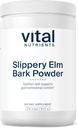 Vital Nutrients Slippery Elm Bark Powder ← Herbal Leaky Gut Support ← Vegan Gastrointestinal Support for Regular Bowel Movements ← Gluten, Dairy, Soy Free ← Non-GMO  2500mg