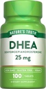 La verdad de la naturaleza DHEA 25mg Tablets tención 100 Conde ← Vegan, No GMO &amp; Gluten Suplemento gratuito
