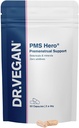 DR.VEGAN PMS Hero, PMS Support Supplement for Women and Bloating Relief Formula with Shatavari, Dong Quai, Dandelion Root and KSM-66 Ashwagandha, 60 Suplementos