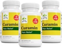 Terry Naturalmente Curamin - Suplemento de Curcumin para Circulación " Apoyo endorfina - Apoyo para el trastorno ocasional - Ayudas Musculos saludables - 120 cápsulas (Pack of 3)