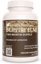 Nutrición de Remedy Slippery Elm Bark Ø 1000 mg, 60 cápsulas veganas suplemento dietético de hierbas