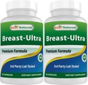 Mejores Naturales Breast-Ultra Alargamiento de mamas 90 cápsulas (90 Cuenta (Pack de 2))