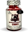 Critina Monohydrate Gummies- 5g- 30 Servings - Vegan Creatine Gummy Bears for Muscle Growth, Muscle Recovery, Workout Recovery, Brain Health - No Cargando Fase - No Bloating