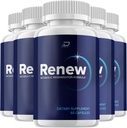 Renovar capsules Suplemento, Renovar la regeneración metabólica Fórmula, Renovar píldoras, Renovar cápsulas Reseñas, Renovar máxima fuerza (5 Pack - 300 cápsulas)