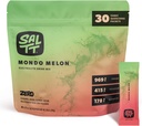 SALTT Electrolytes Powder Flavored Drink Mix - Mondo Melon - 30 Hydration Packets - Magnesium, Potassium, Sodium, Trace Minerals - Zero Sugar & Gluten Gratis - Travel Essentials