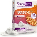 Lactase Enzyme 30 Tablets No Flavor - 9.000 FCC - Sensilatte – Quick Dissolution – Helps with Digestive Comfort – Prati Donaduzzi