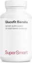 Supersmart - Glucofit 5.3mg por día (Patented &amp; High Strength) - 18% Corosolic Acid Banaba Leaf Extract Suplemento No.