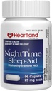 Diphenhydramine HCI 25mg ← Sleep Aid Relief Caplets  durable Sleeping Pills for Adults Extra Strong