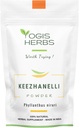 YOGIS HERBS Keezhanelli Powder (Phyllanthus Niruri) Silencio Chanca Piedra Stone Breaker – Liver, Kidney & Gallbladder Support– Suplemento Herbal fresco y puro (8 oz)