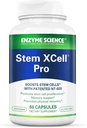 Enzyme Science, Stem XCell Pro, Antioxidant Support for Cellular &amp; Immune Health, Stem Cell Health Supplement, 60 Capsules