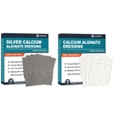 Calcio de Plata Alginate Dressing(4 "x 4" 10 Pcs) +Calcium Alginate Dressing (4 "x 4" 10 Pcs)