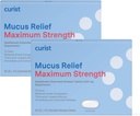 Curist Guaifenesin 1200 mg Extended Release Mucus Relief Maximum Strength - 168 Conde Bulk Extended Release Tablets - Reduce Mucus Clear Congestion (2 Pack of 84 Tablets)