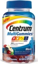 Centrum MultiGummies Hombres (150 Conde, Cereza Natural, Berry, Apple Flavor) Multivitamin/Multimineral Suplemento Gummies