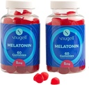 Snugell Melatonin Gummies 5 mg – 60-Count Suplemento dietético – Berry Blend Flavor for Natural Restful Sleep Support – Vegan, Non-Habit Forming, Non-GMO, Pectin-Based, Gluten-Free – Made in the USA (2)