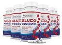 Justified Laboratories (5 Pack) Glucofreeze Premium Formula 688MG 300 Capsules