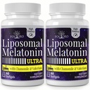 Fogoro Melatonin 60mg-Fall Asleep Faster, Stay Asleep Longer,High Dose, 60 Count(pack of 2)