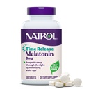 Natrol Melatonina 3 mg Time Release, Dietary Supplement to Minimize Wake Ups, Nighttime Sleep Aid, 100 Tablets, Hasta 100 Day Supply