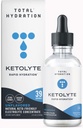 Electrolyte Supplement Bundle - Ketolyte Rapid Hydration Unflavored (39 Drops) + Daylyte Lemon Daily Hydration (39 Drops) - Sugar Free Trace Mineral Drops for Endurance, Rejuvenation