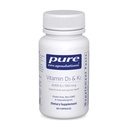 Pure Encapsulations Vitamin D3 & K2 - Bone & Vascular Health Support - Immune Function Support* - Gluten Free - Non-GMO - 60 Capsules