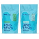 Neuro Energy & Focus Duo – 90 Count Spearmint + 90 Count Peppermint – Sugar Free Nootropic Chewing Gum with Natural Caffeine, L-Theanine & B-Vitamins for Alertness, Clarity & Mental Performance