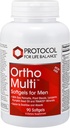 PROTOCOL FOR LIFE BALANCE Ortho Multi Softgels for Men - Multivitamin for Prostate Health - with Saw Palmetto, Zinc & CoQ10 - Men Daily Multivitamin - Iron Free - 90 Softgels
