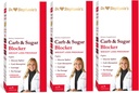 Dr. Stephanie's Mealtime Carb & Sugar Blocker - Reducir Carbs Digested, Azúcares, " Calories, Stimulant-Free (3 Pack)