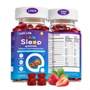 Kids Sleep Gummies – Melatonin-Free Magnesium Glycinate Sleep Support | Magnesium, Calcium, Vitamin D3, B6 & L-Theanine | Gentle Bedtime Relaxation Gummies for Kids & Teens
