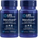 Life Extension MacuGuard Ocular Support with Saffron & Astaxanthin – Eye Health Supplement for Healthy Vision – with Lutein, zeaxanthin, Meso-zeaxanthin – Gluten-Free, Non-GMO – 60 softgels