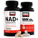Force Factor NMN Supplement, NAD+ (NMN or Nicotinamide Riboside Alternative) with Resveratrol, Astaxanthin, Spermidine & Luteolin Complex, NAD to Support Cellular Health & Healthy Aging, 60 Capsules