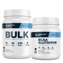 Transparent Labs Bulk Pre-Workout (30 Servings, Tropical Punch) & BCAA Glutamine (30 Servings, Strawberry Lemonade)
