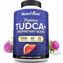 Nutrivein Premium TUDCA+ Liver Support Supplement 1000mg - 30 Day Supply (60 Caps): TUDCA Supplement Bile Salts for Liver Wellness