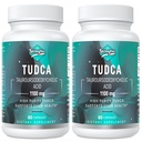TUDCA 1100mg-Liver Support Supplement for Detox Cleanse, Water-Soluble Bile Salts with Strong Bitter Taste, 120 Vegan Capsules,Non-GMO,Gluten-Free