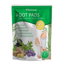 Ginger & Bamboo Vinegar Foot Pads: 120 Pack Natural Foot Pads with Bamboo Charcoal, Wormwood & Lavender for Adults and Elderly, Soothing Overnight Sleep Care