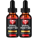 Viril Fortex Drops, Advanced VirilFortex Supplement Reviews (2 Pack)