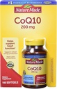 Nature Made CoQ10, Softgels Ayuda a apoyar la función cardíaca " Producción de energía celular, desflavorada, 200 mg, 140 Conde
