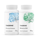 THORNE - Metabolic Support Bundle: Berberine and Chromium Picolinate for Balanced Wellness - 30 Servings