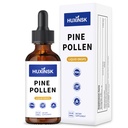 Pure Pine Pollen Liquid Drops Extract | Full-Spectrum Forest Nutrient Complex | Supports Natural Vitality & Wellness Balance | Alcohol-Free, 60ml Vegan Tincture