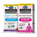 Garden of Life Children & Women Probiotic Bundle: Dr. Formulated Kids+ Berry Cherry Probiotics 5 Billion CFU – 30 Chewables + Once Daily Women’s Probiotics 50 Billion CFU - 30 Capsules, Shelf Stable