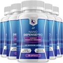 Nano Defense Probiotic Supplement - NanoDefense Pro Advanced Formula for Healthy Nail Support Capsules Maximum Strength Hombre Mujeres (5 Pack - 300 cápsulas)