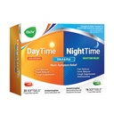 AXIV Day & Night Cold & Flu Medicine Combo Pack Softgels, Daytime & Nighttime Relief for Headache, Fever, Sore Throat, Minor Aches & Pains, & Cough, 48 Softgels