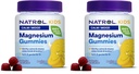 Natrol Kids Magnesium Citrate Gummies, Gently Calm & Relax Little Minds and Bodies, Plus Support Healthy Muscle Relaxation and Function, 30 Razzilicious Gummies, Up to a 30 Day Supply, (Pack of 2)