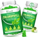 Chlorophyll Gummies - Super Green 13 in 1 with Ashwagandha Vitamin C Zinc " Copper for Body Odor, Skin Energy Immune Support Deodorant for Women - 120 Count