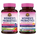 Vitalitown Probiotic Bundle (Pack of 2) | Women’s Probiotics 120 Billion (Item 1) & Women’s Probiotics 100 Billion (Item 2) | 30 Capsules & 60 Capsules