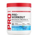 GNC Pro Performance Pre Workout Powder for Men and Women, Energy, Hydration, and Focus, Sugar Free, Gluten Free, Performance Supplement, Blue Raspberry, 30 Servings