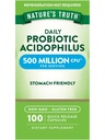Nature's Truth Probiotics for Men and Women | 500 Million CFU | 100 Capsules | Non-GMO & Gluten Free Supplement