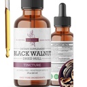 Black Walnut Hull Tincture – Natural Detox & Digestive Cleanse – Organic Black Walnut Extract Drops – Alcohol-Free, Sugar-Free, Vegan Herbal Supplement for Gut & Immune Support